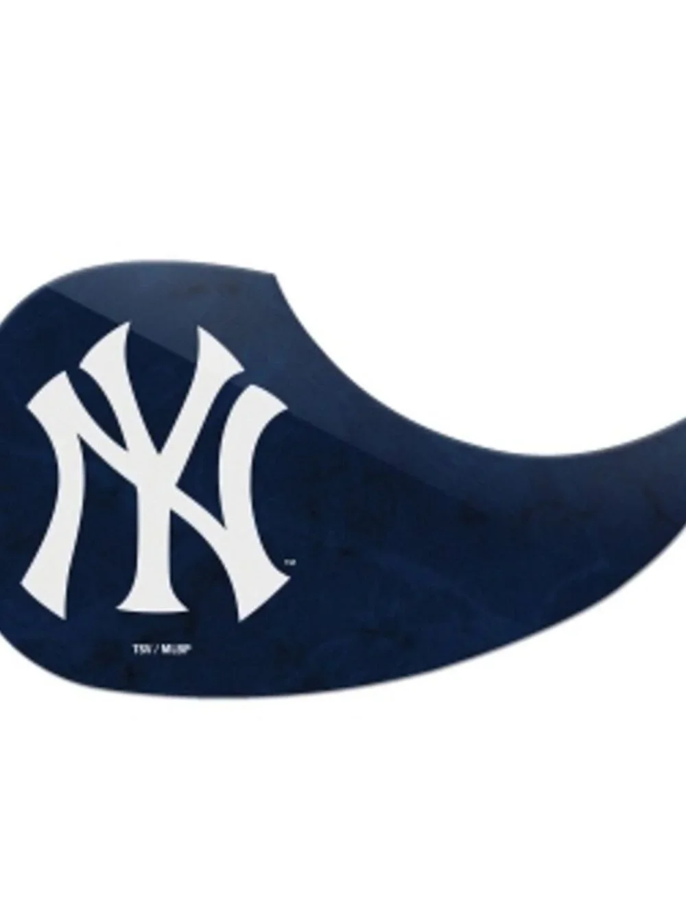 New York Yankees Guitar Pick Guard Cover Woodrow Music MLB Official Merch